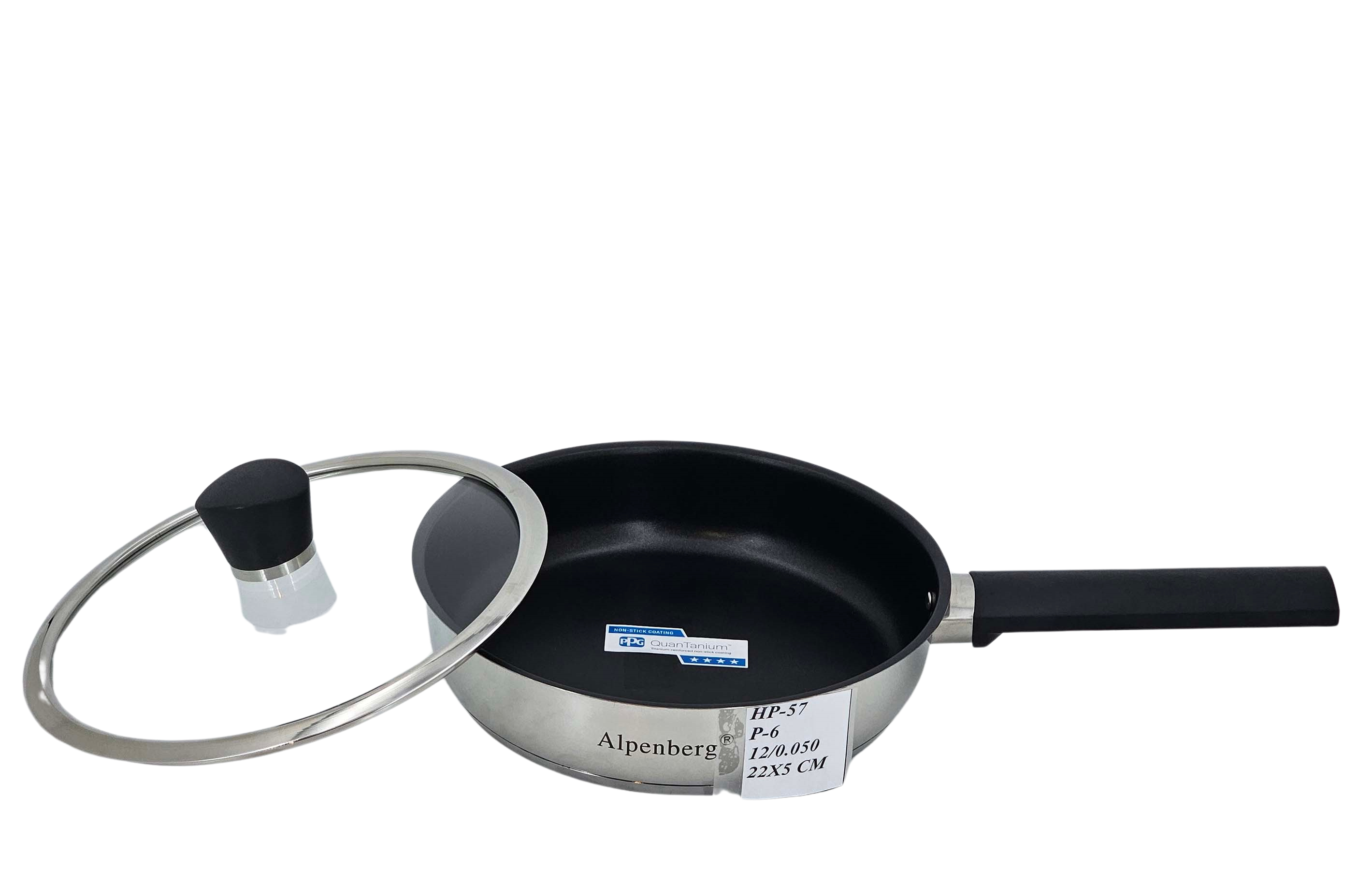 Alpenburg Frying pan With Glass Lid