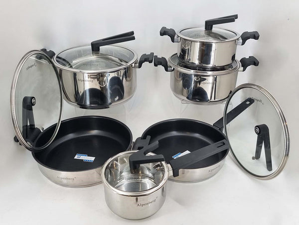 Alpenburg 12pcs Cooking Set Stainless steel