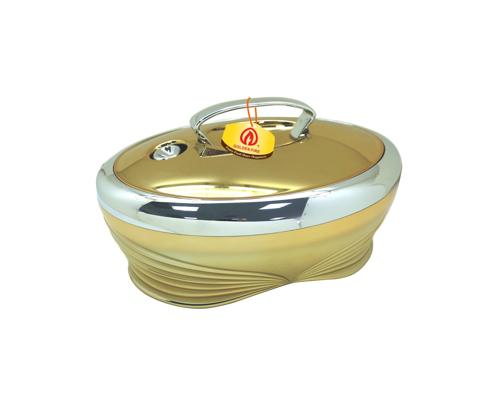 Golden Fire Oval Food Warmer 5Ltrs - Taiwan