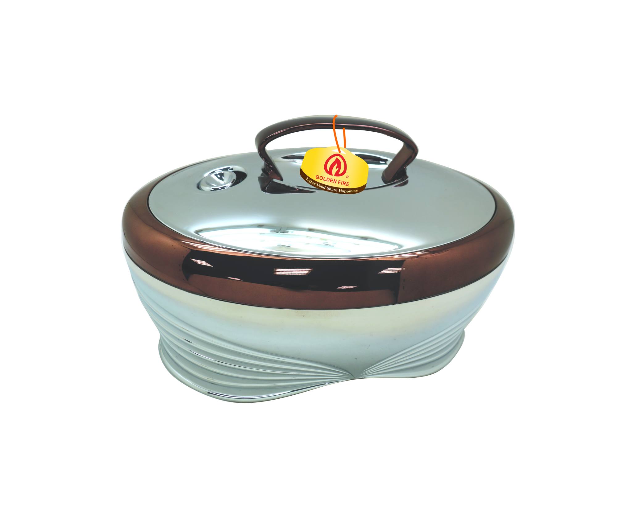 Golden Fire Oval Food Warmer 5Ltrs - Taiwan