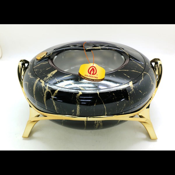 Golden Fire Round Window Food Warmer 5.5Ltrs - Taiwan