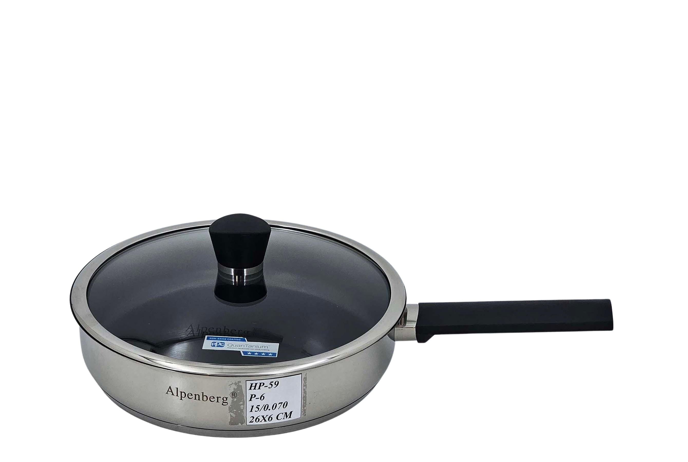 Alpenburg Frying pan With Glass Lid