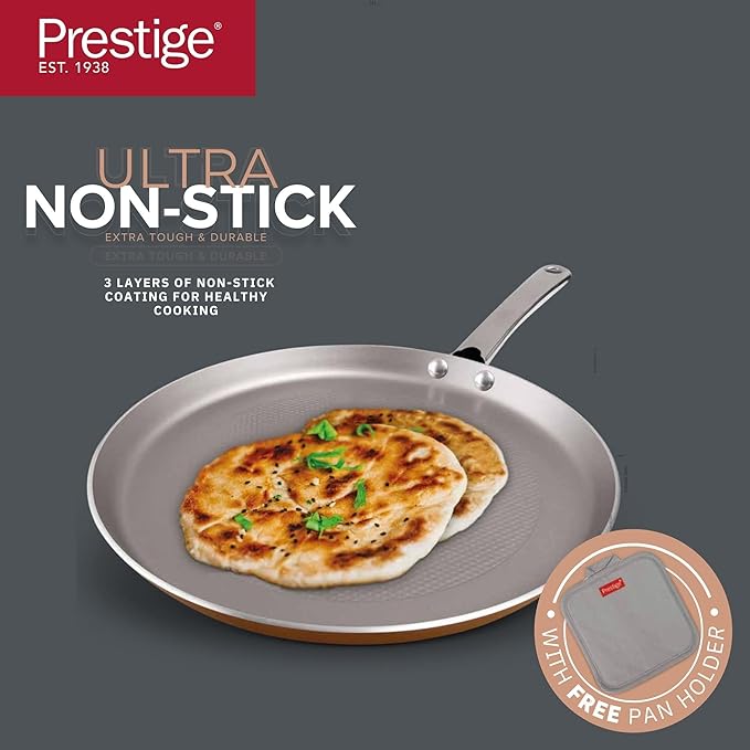 PRESTIGE ULTRA 31CM FLAT TAWA WITH PAN HOLDER