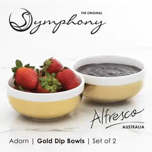 SY8003 Adorn Dip Serving Bowl Set of 2 Piece Symphony