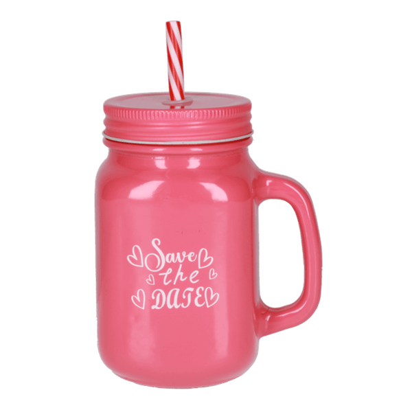 Juice Mug Mason Jar Full Printing