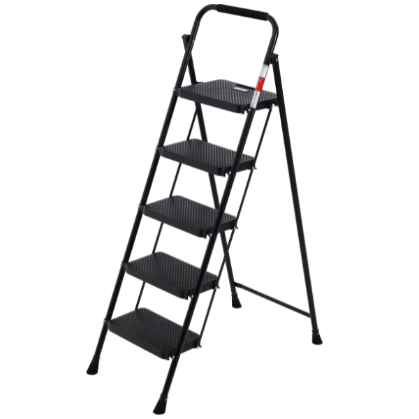 5 Step Eurotower Metal Stepladder