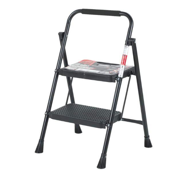 2 Step Eurotower Metal Stepladder