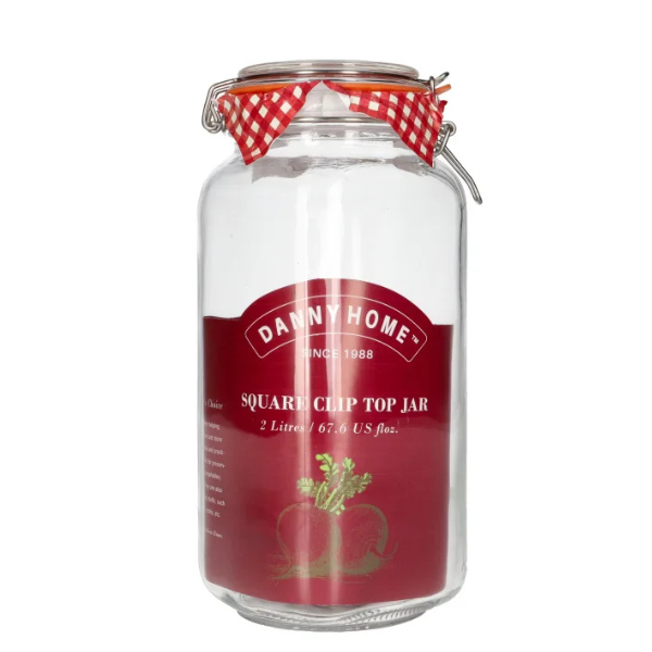 Danny Home Mason Clip Lid Jar
