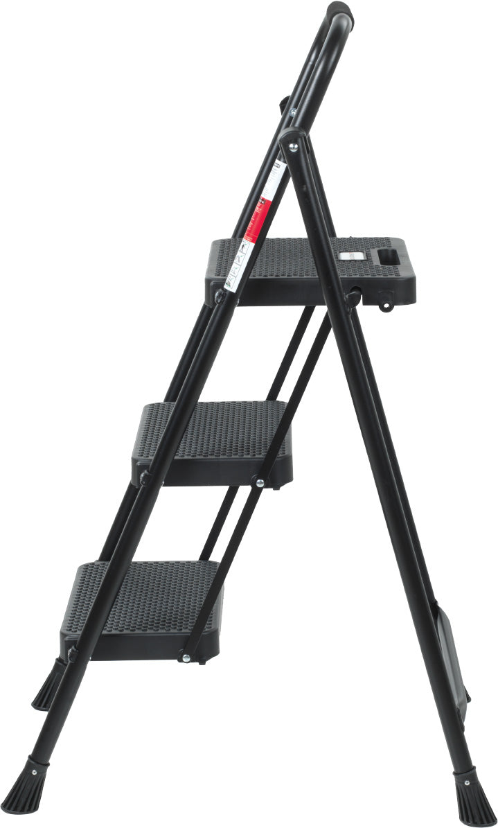 3 Step Eurotower Metal Stepladder