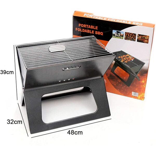 Portable X-Type BBQ Charcoal Grill Small Grill Iron BBQ-009