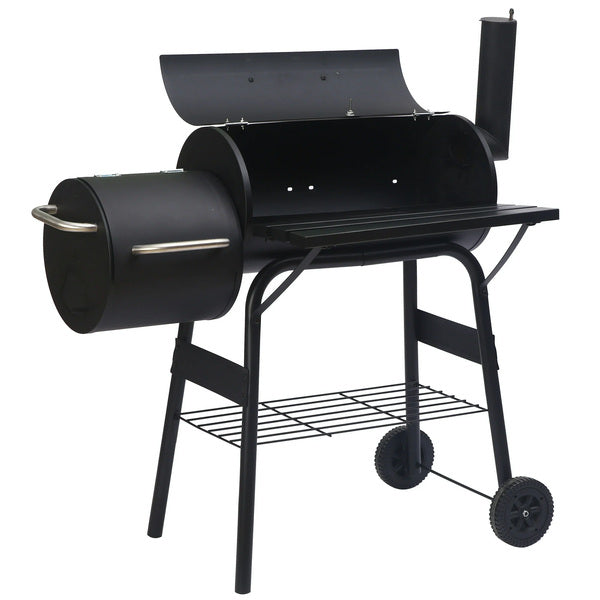 Outdoor BBQ Grill Charcoal Barbecue Pit Backyard Meat Cooker Smoker BBQ-031