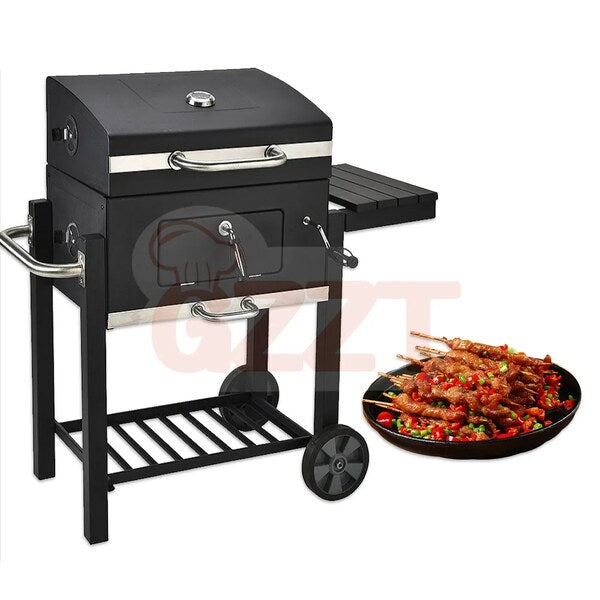 Large Royal Gourmet Heavy Duty Charcoal Bbq Grill Trolley Smoker Barbecue Grill Manufacture Barbeque Table BBQ-033
