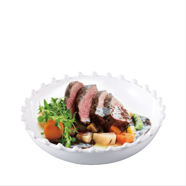 8" Platter BRILLIANT PORCELAIN BR0299