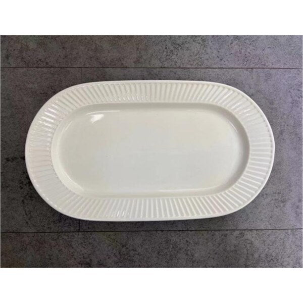 12.5"Oval plate DANNY HOME BW22-13