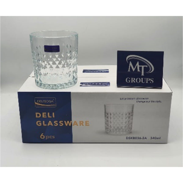 TUMBLER GLASS 340 ML DELI SOGA DSKB036-2A