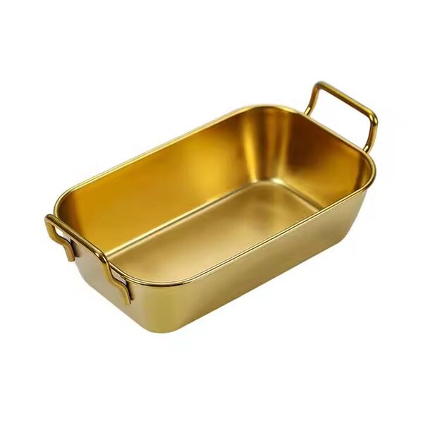 Golden stainless steel 10*18* Snack Box G