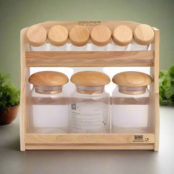 9Pcs Canister & Spice Set BILLI GW5766