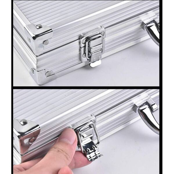 5-piece small handle BBQ barbecue set outdoor aluminum box barbecue tool  (16780-9) 5Pcs BBQ Set HXB-28