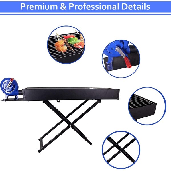 BBQ With BLOWER 999 (30x90cm) HXB-8