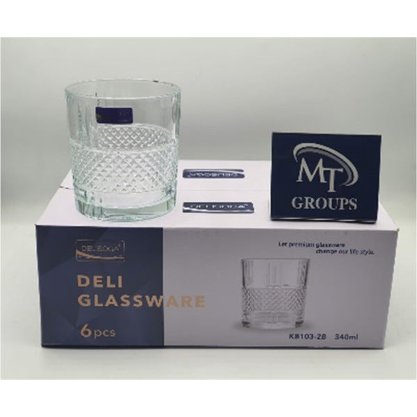 TUMBLER GLASS 340 ML DELI SOGA KB103-2B