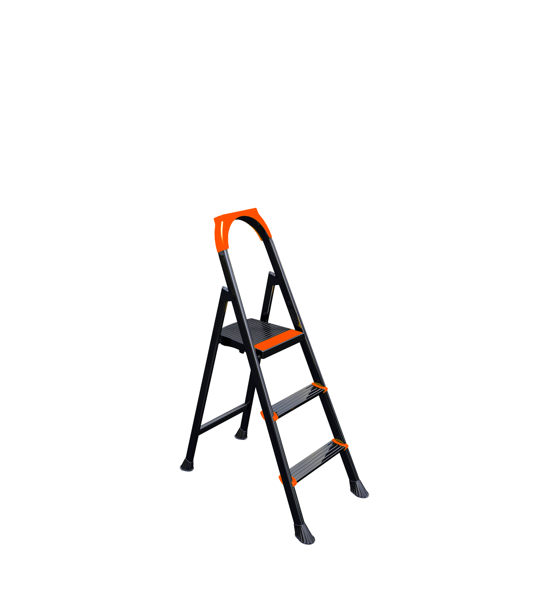 2x1 Steps Leo Metal Stepladder