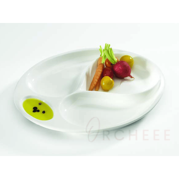 28x24cm 4Divson Plate 
Symphony SY4470