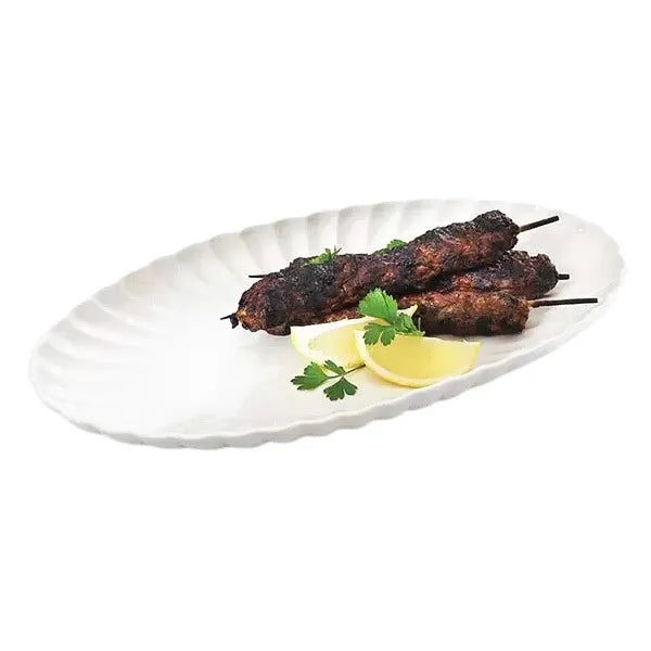 SY7566 Groove Oval Serving Tray 32cm Symphony