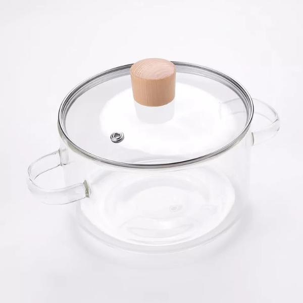 Transparent Cooking Pot Pan