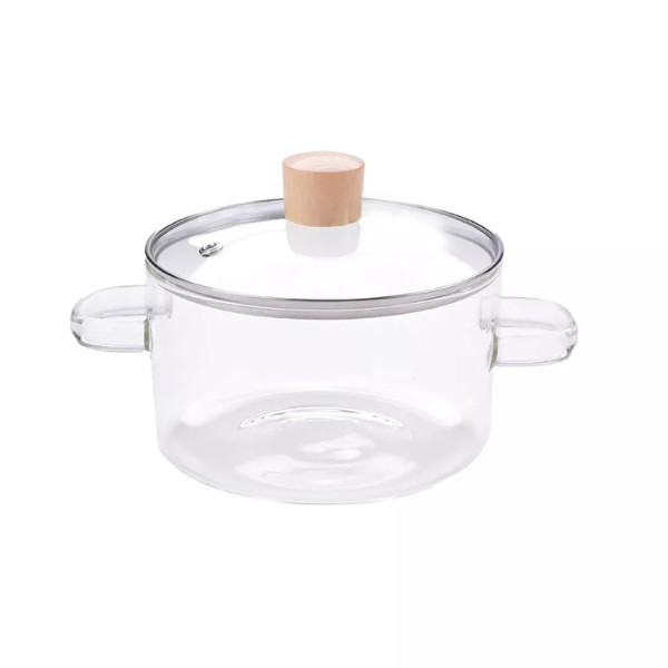 Transparent Cooking Pot Pan