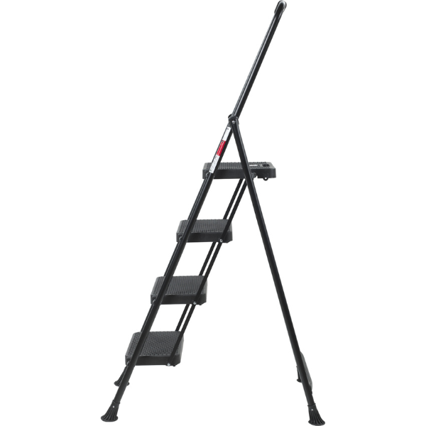 4 Step+30cm High Eurotower Metal Stepladder