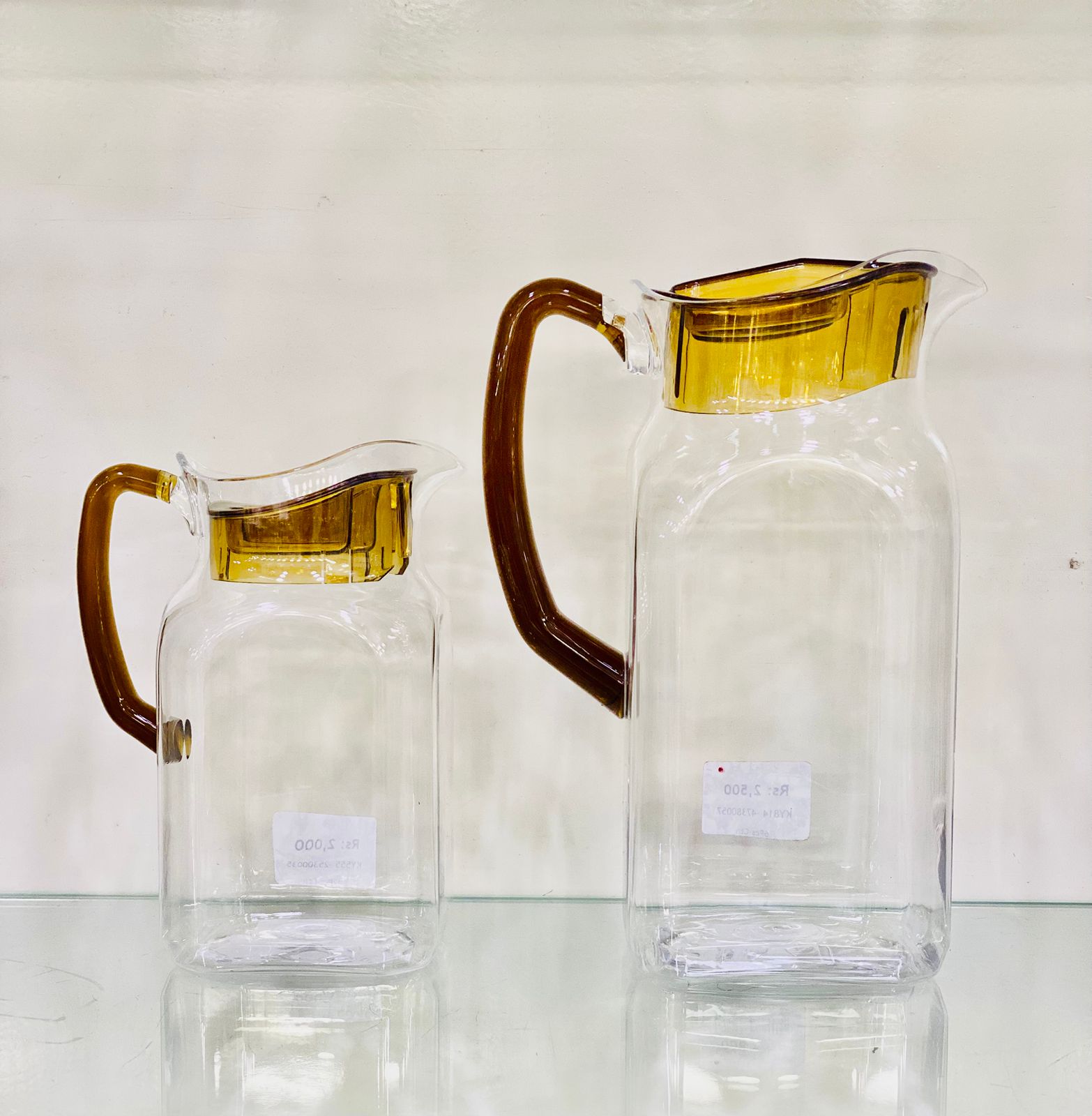 Amazing Acrylic Jug - Pitcher  1.0Liter & 1.9Liter