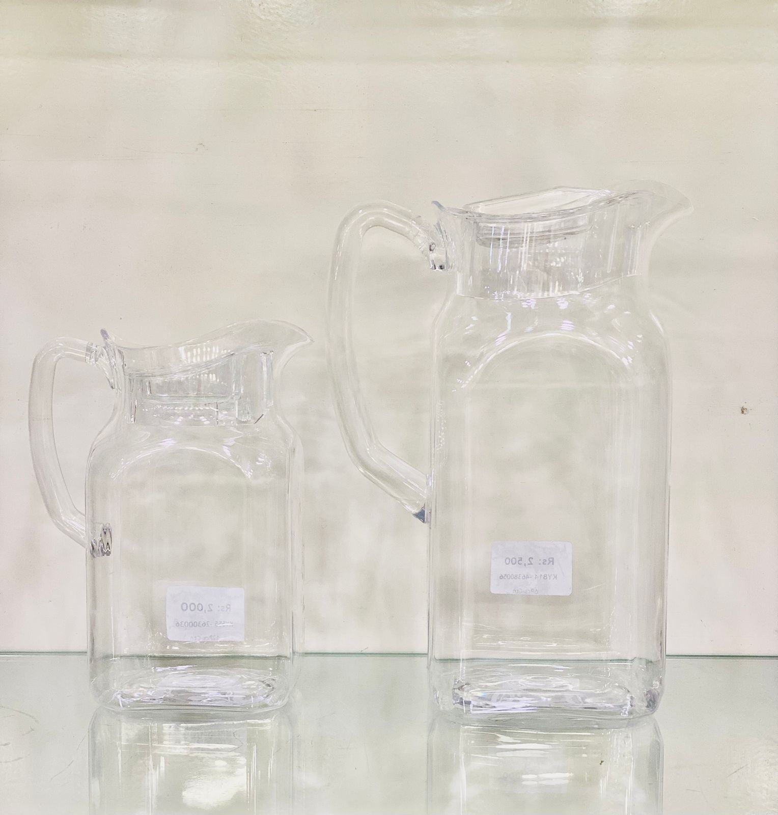 Amazing Acrylic Jug - Pitcher  1.0Liter & 1.9Liter