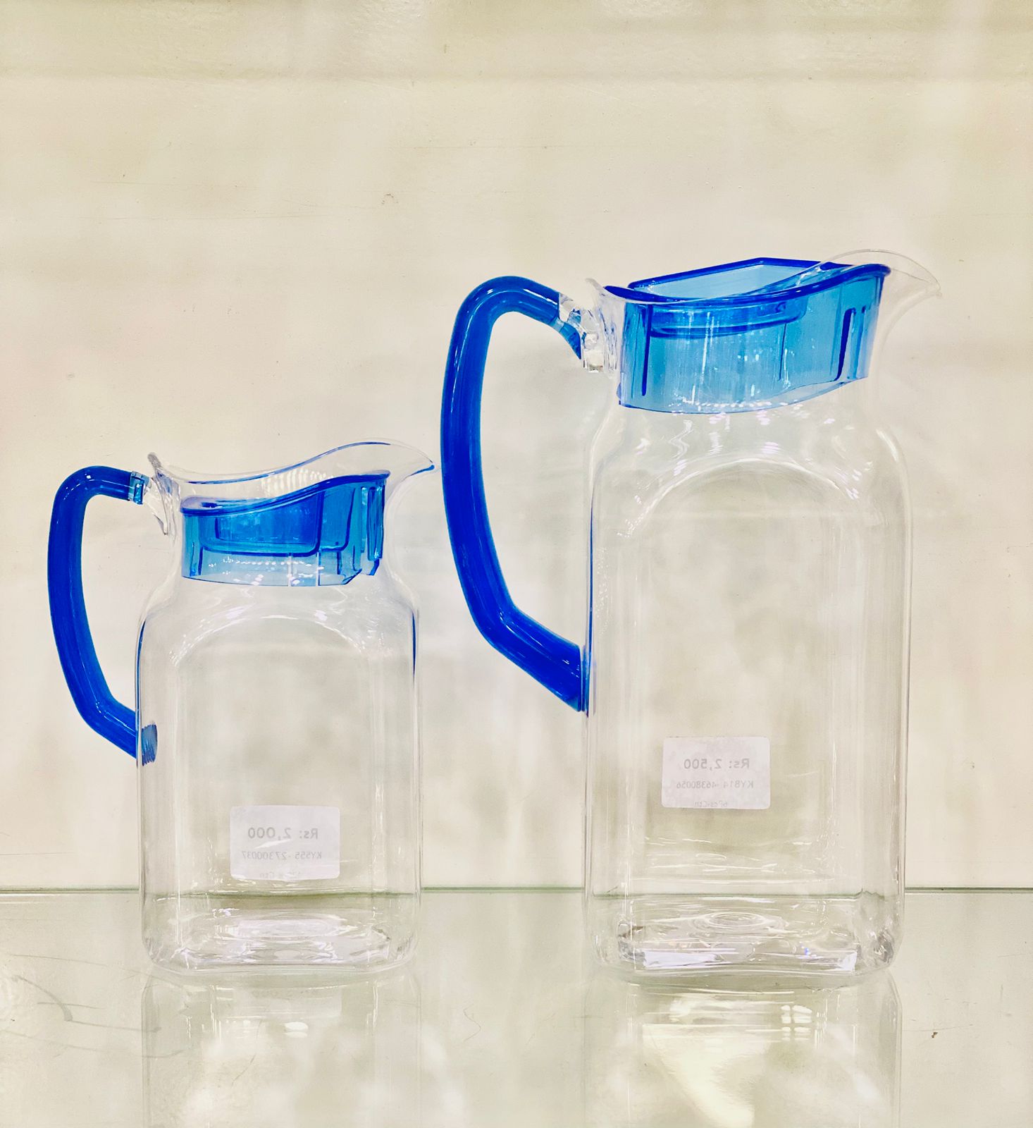 Amazing Acrylic Jug - Pitcher  1.0Liter & 1.9Liter