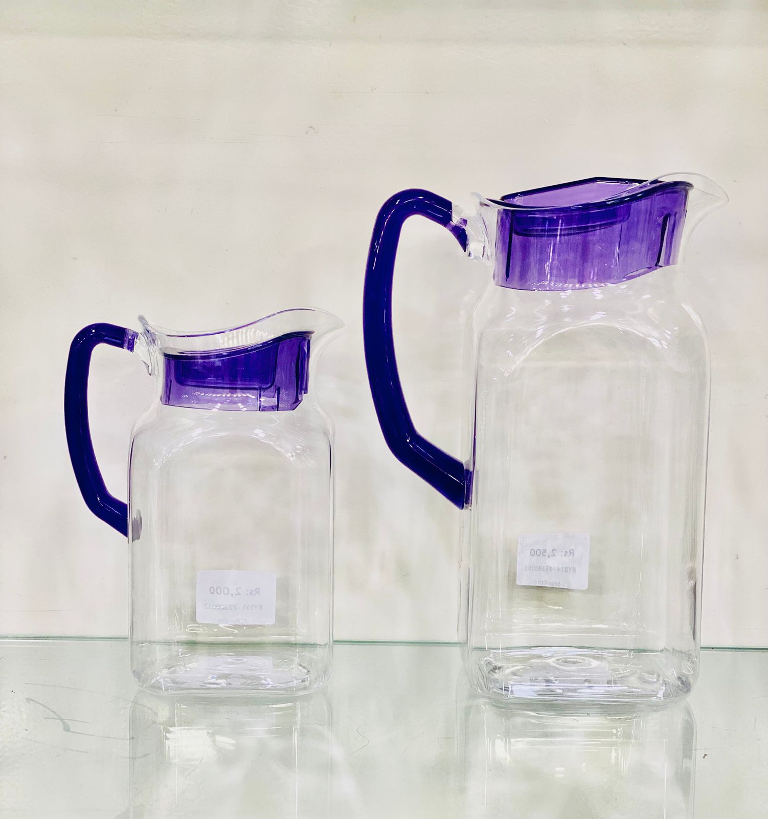 Amazing Acrylic Jug - Pitcher  1.0Liter & 1.9Liter