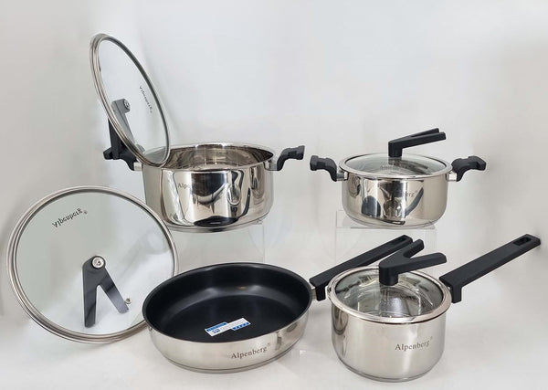 Alpenburg 8pcs Cooking Set Stainless steel