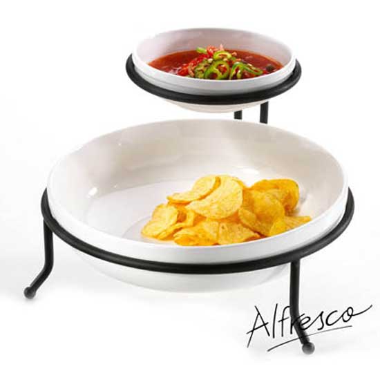 SY4315 Chip & dip Serving Stand Symphony